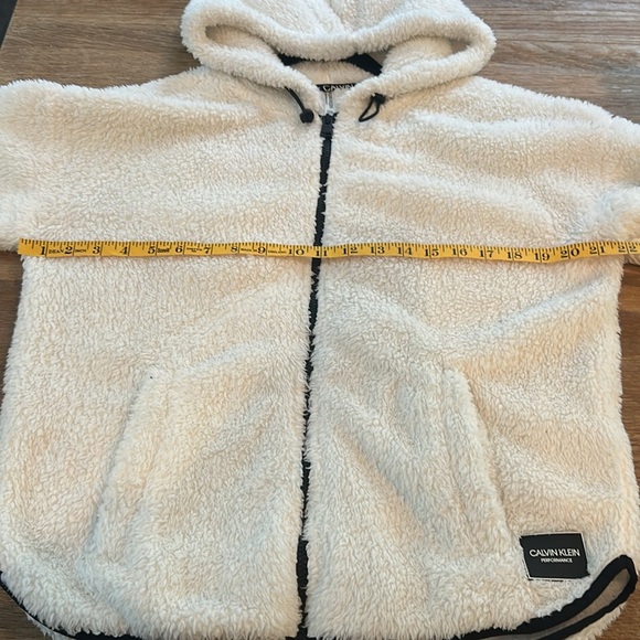 Calvin Klein, Performance, Teddy Jacket, Fleece, Zip, Hoodie, Size, SP - Picture 2 of 10